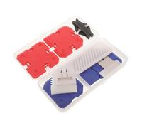 SEWACC Utensili per Rimozione Calafataggio Kit Professionale Strumenti per Finitura e Rimozione Silicone per Progetti Diy e Lavori Professionali Risultati Precisi e Puliti