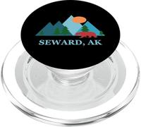 Seward Alaska AK Vacation Vintage Logo PopSockets PopGrip per MagSafe