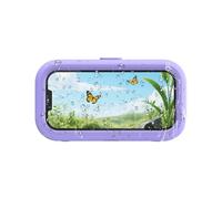 Sewing Basket - With Removable Tray Large Multi-Compartment, Sewing Kit Basket Storage Organizer | Vintage Fabric Needlework Craft Box For Thread Needles Quilting Crochet Women Adults Beginners