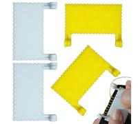 Sewing Guide Clip On, Measuring Tool, Needle Gauge For Crafting Edge, 4 Pezzi Clip On Edge Sewing Tool, Finishing Hemming Stitching Quilting, Lockranding For Precise Hemming