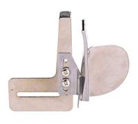 Sewing Machine Accessory Durable Metal Edge Folder Attachment for Flat Sewing Machine Flat Stitching Machine 9 Size Options 121 Model (Entrance 1-3/8 Exit 11/16)