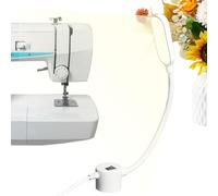 Sewing Machine Light - Plug in Gooseneck Beads with Magnetic Mounting Base - 360 gradi Rotazione Craft Lamp - for Reading Office Bedroom Living Room Home Crafting Knitting Crochet