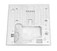 Sewing Machine Needle Plate Stainless Steel Sewing Needle Board with Plastic Cover Plate for FY700 Series