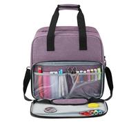 Sewing Machine Tote, Multiple Pockets Storage Tote Bag, Waterproof Sewing Accessories Bag, Protective Sewing Machine Carrier, Fabric Storage Tote Bag, Manual Storage Tote, Quilting and Sewing, grigio,