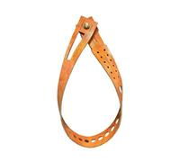 Sewing Measuring Tool - Leather Wrist Ruler for Tailoring | Cowhide Band with Markings & Metal Studs for Crocheting, Knitting, Embroidery and Weaving Professional Haberdashery Supply