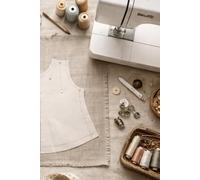 Sewing Project Notebook: A Practical Sewing Journal for Patterns, Measurements, Fabric Notes, and Project Planning (Hardcover, 200 pages, 6 x 9 inches)