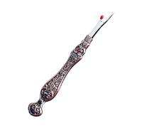Sewing Seam Ripper Tool, Retro Thread Remover, Ergonomic Needlework Cutter, Interactive Precision Handle Design, Pointed Edge Tip for Thread Fabric Paper Craft Unpicking Tasks 4.53 Inches