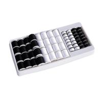 Sewing Thread 60 Pieces Black And White Polyester Crafts | Hand Sewing Thread For Beginners, Professional Tailors, Clothing RepairTextiles, DIY Embroidery