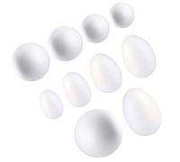 SEWOART 1 Set Decorazioni Appese per Uova Colorate e Palline Decorative per DIY per Feste e Progetti Scolastici