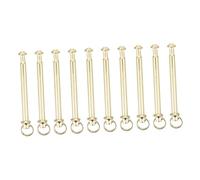 SEWOART 10 Impostati Kit Riparazione Ventaglio Rivetti Anello Dorati per Sostituzione Asse Ventaglio da e Accessori da Te Connessione Robusta e Ripristino Elegante