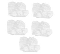 SEWOART 10 Pezzi Copriscarpe Monouso Alta Gamba Impermeabili Antiscivolo PE Spessi con Elastico Protezione per Scarpe e Pantaloni in Pioggia e Trasparenti per Uso ed Colore