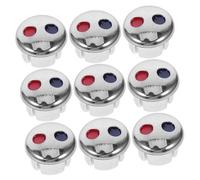 SEWOART 10 pezzi Etichette Indicatori Temperatura per Rubinetti Pulsanti Maniglia per Fredda Facile Installazione Design Elegante Compatibile con La Maggior Parte Dei Rubinetti Realizzati