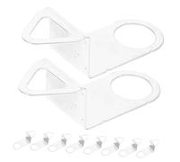 SEWOART 10 Pezzi Kit Orologio da Parete Silenziosi con Ganci per Fissaggio Movimento Quarzo Silenzioso per Pareti in e Facile Installazione per Ufficio e Casa