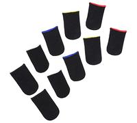 SEWOART 10 Pezzi Nylon Manicotto Per Dita Cellulare Copertura Protettiva Maniche Accessorio Gaming Touch Isolamento Sudore Anti Impercettibile Stabile Facile Indossare