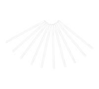 SEWOART 10 Pezzi Tubi Luminosi LED per Esterno per Luci Meteore, Plastico Resistente per Proteggere le Luci a Stringa, per Decorazioni Festive e Matrimoni