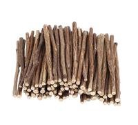 SEWOART 100 Pezzi bastoncini di melaleuca piccolo ramoscello artigianale tasselli quadrati forma scena buio rami di legno per la decorazione bastoncini da giocoliere Coffee