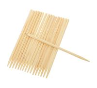 SEWOART 100 pezzi Bastoncini in Legno Naturale per Penne per Adulti Punta Liscia e Sicura per Creatività e Sviluppo Motorio