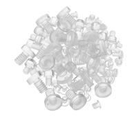 SEWOART 100 Pezzi Paraurti Per Mobili Paracolpi Trasparenti Paracolpi Per Porte Per Mobili Da Cucina Protezione Per Piedini In Pvc Trasparente