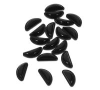 SEWOART 10paia Naselli Per Occhiali in Silicone Antiscivolo e Comodi Adatti Alla Maggior Parte Delle Montature Occhiali Da Sole e Accessori Naselli Ricambio Non Causano Irritazioni Al Naso