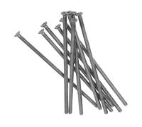 SEWOART 10pezzi Viti Lunghe Per Prese Elettriche Viti Per Piastre Muro in Acciaio Inox Per Scatole Elettriche Autofilettanti Per Lamiera Per Pannelli Elettrici