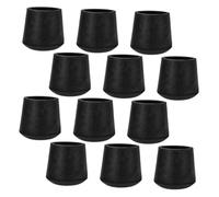 SEWOART 12 pezzi Tappi Antiscivolo per da Gomma Facili da Installare e Rimuovere Riduzione Del Rumore per Interni Ed Esterni Compatibili con Strutture