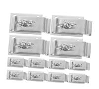SEWOART 12sets Clip Di Fissaggio Per Lavelli Sottopiano Supporto Per Montaggio Facile Resistente e Durevole Installazione Senza Trapano Per Cucine e Bagni