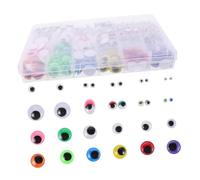 SEWOART 1680 Pezzi Occhi Mobili Autoadesivi per Craft Colorati Varie Dimensioni Occhi Adesivi per Progetti DIY per Pupazzi Decorazioni e attività Educative