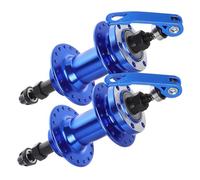 SEWOART 1paio of Quick Release Mountain Bike Hubs Alloy Axle for Enhanced Durability Easy Installation Compatible with Various Models for Mountain Cycling