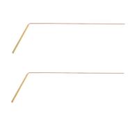 SEWOART 2 pezzi Bacchette da Rabdomanzia in Rame Massiccio con Design Bicolore Leggere e Resistenti per Rilevamento Acqua e Uso Spirituale per Esplorazioni Outdoor e Investigazioni