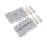 SEWOART 2 pezzi Connettore Ricarica Batteria in Rame Plug per Carico Sicuro su Carrelli Elevatori Auto E-bike Alta Resistenza Termica e Connessione Stabile