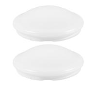 SEWOART 2 Pezzi Paralume di Lampada Soffitto e Pet Plastica per in a Bianco Forma Cupola, Riutilizzabile Versatile Copertura Semplice ed Elegante per Cucine e Balconi per Plafoniera