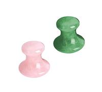 SEWOART 2 Pezzi Pietre Per Massaggio Cristallo Strumenti Per Massaggio Viso Schiena Tavole Per Raschiatura Forniture Per Massaggi