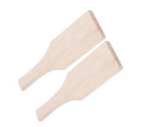 SEWOART 2 Pezzi Wooden Clay Paddle for Pottery Smooth Surface Ergonomic Grip Solid Wood Sculpting And Shaping Tools for Beginners And Experts