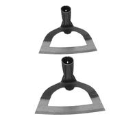 SEWOART 2 Pezzi Zappatrice Vuota in Acciaio Sarchiatore Erbacce Leggero e Resistente Affilata per Diserbo Design Ergonomico Antiaffaticamento per Giardinaggio e Agricoltura