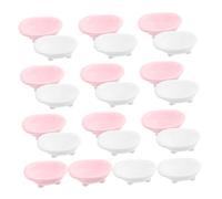 SEWOART 20 Miniature Bathtubs Realistic Tiny Plastic Tubs For Dollhouse Bathroom And Micro Landscape DIY Decoration