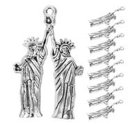 SEWOART 20 Pezzi Ciondoli in Lega Vintage Tono Antico per Collane e Orecchini Fai da Te, Mini Decorazioni Artigianali per Appassionati di Storia e Creatività