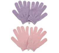 SEWOART 2paia Esfolianti Per Doccia Accessori Per Spa e Massaggi Per Profonda Della Esfoliazione