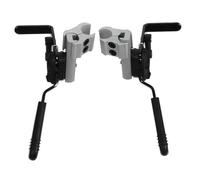 SEWOART 2pezzi Leve Freno in Alluminio Per Sedia Rotelle Maniglie Sostitutive Resistenti e Leggere Installazione Facile Per Carrozzine Con Leva Lunga