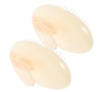 SEWOART 2pezzi Massaggiatore Per Capelluto Silicone Per Shampoo Massaggio e Pulizia Profonda Adatto Per Uso Bagnato e Secco Stimola La Crescita Dei e Rilassa Muscoli Della Testa