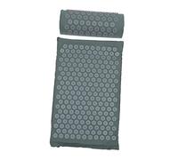 SEWOART 2pezzi Tappetini Da Massaggio Yoga Con Cuscino Materiali Traspiranti Abs e Cotone Tappetino Agopressione Portatile Con Borsa Per Massaggi Corpo Completo Adatto Tutta La Famiglia