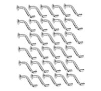 SEWOART 30 pezzi Perni Sicurezza in per Scaffalature Pallet Clip per Sistemi Stoccaggio Pin Flat Head Resistente e Facile da Installare per e Centri Logistici