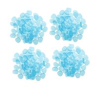 SEWOART 300 Pezzi Ciottoli Luminosi Blu Pietre Decorative Fosforescenti per Acquari e Sassi Resina Brillanti per Paesaggi Notturni e Decorazioni Esterne