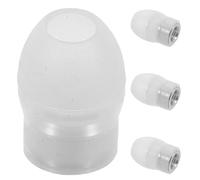 SEWOART 4 Pezzi tappi per orecchie dello stetoscopio auricolari in silicone sostituzione dei tappi per orecchie Suggerimento per il tapore Gel silice bianca