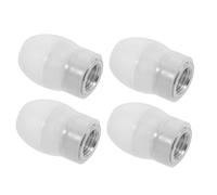 SEWOART 4 Pezzi tappi per orecchie dello stetoscopio auricolari in silicone sostituzione dei tappi per orecchie Suggerimento per il tapore Gel silice bianca