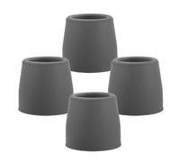 SEWOART 4 Punte in Gomma Antiscivolo Accessori Di Ricambio Per Bastoni Deambulatori Punta Di Scorrimento Standard Per Deambulatore Per Camminata Comoda