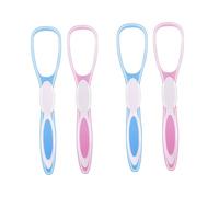 SEWOART 4 Pz Pulisci-lingua Raschietti Per La Bocca Strumento Per La Pulizia Del Cavo Orale Raschiare La Lingua Accessori Per La Lingua Raschietti Per Lingua Attrezzo Utensili