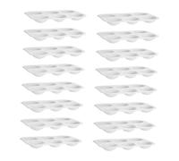 SEWOART 40 Pezzi di di Vernice Vassoio per Piatti di Vernice Vuota di Pigmenti di Miscelazione Piatti di Miscelazione dei Colori