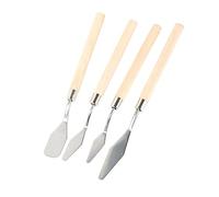 SEWOART 4pezzi Spatole Per Ad Raschietti Per Utensili Per Miscelazione e Applicazione Per e Hobbyisti Per Eyeshadow e