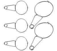 SEWOART 5 Pezzi Clip Massaggio Auricolare Agopressione per Sollievo Testa e Stress Pinza Ergonomica Riflessologia Auricolare Strumento Benessere Portatile per Terapia