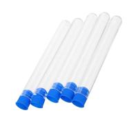 SEWOART 5 Pezzi Tubi Aghi Trasparenti in Plastica per Cucito Fai da Te Contenitori Spaziose per Aghi da Cucire Occhio Custodia Pratica per Ricamo e Lavori Manuali